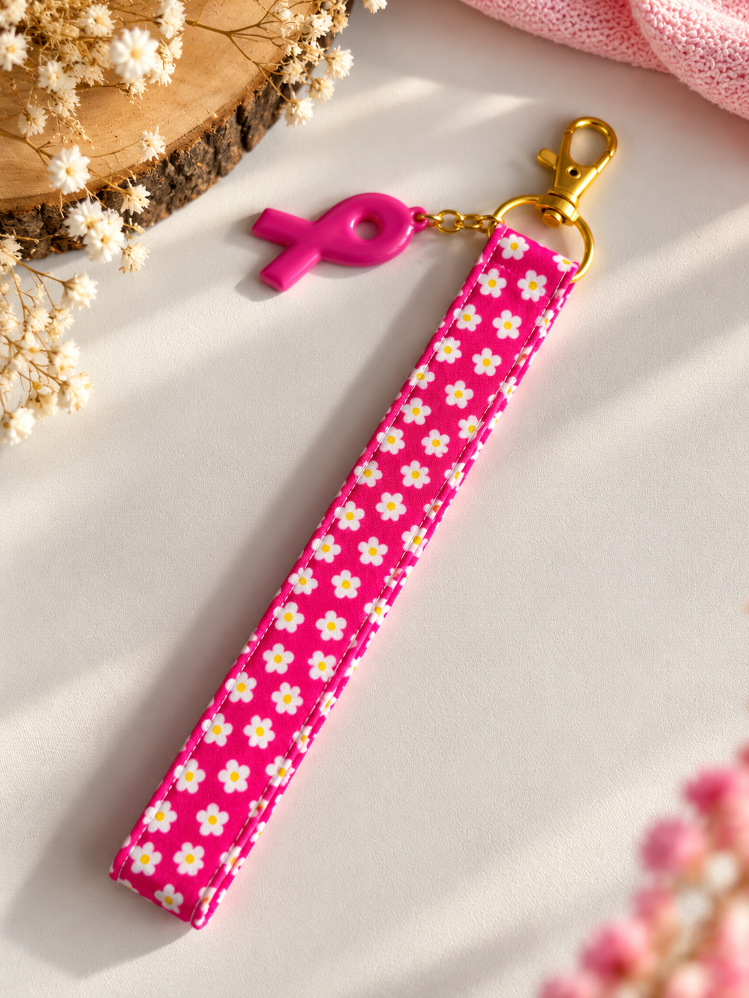 Porte-clé tissu🎀
