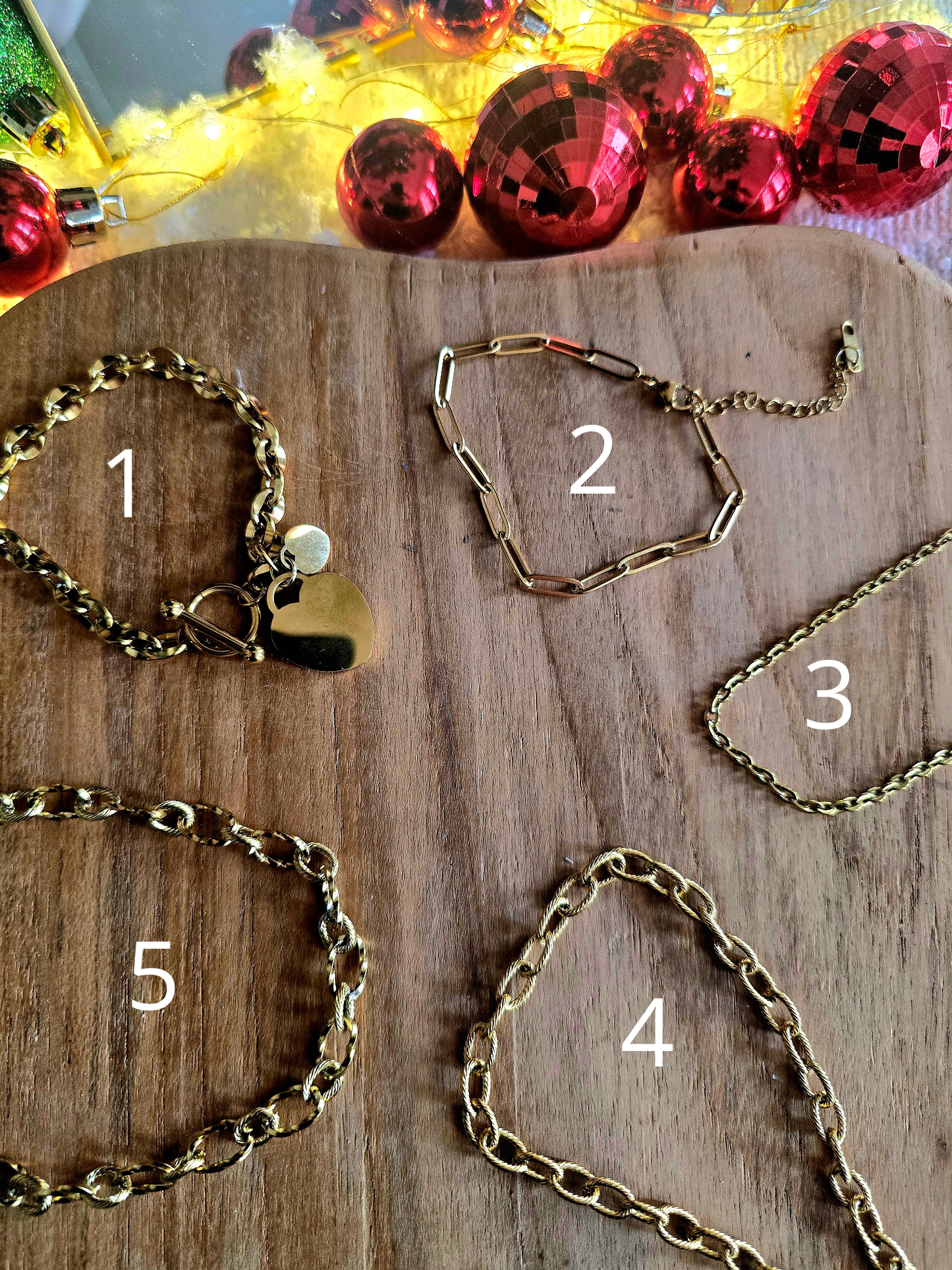 chaines bracelet  dorée