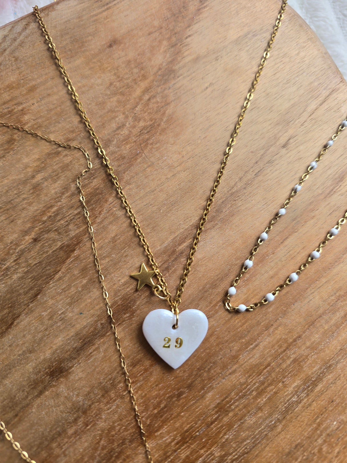 Collier Love personnalisable 🌼