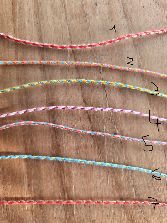 chaine cordons pour collier a charm's