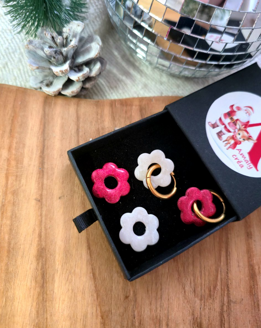 Box Jade noël - Rouge et blanc