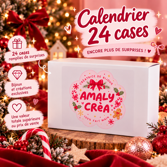 Calendrier de l’Avent bijoux – 24 cases