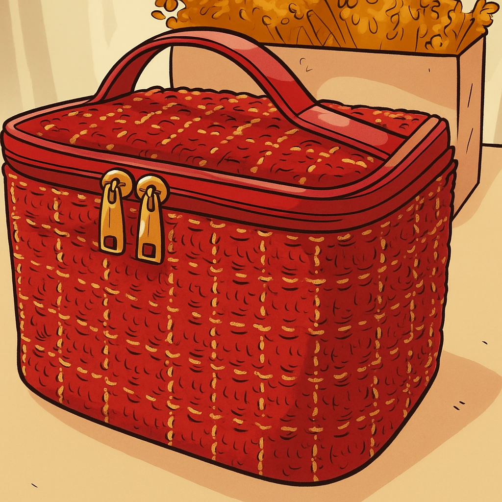 🎁 Calendrier de l'après - trousse rouge 🎁