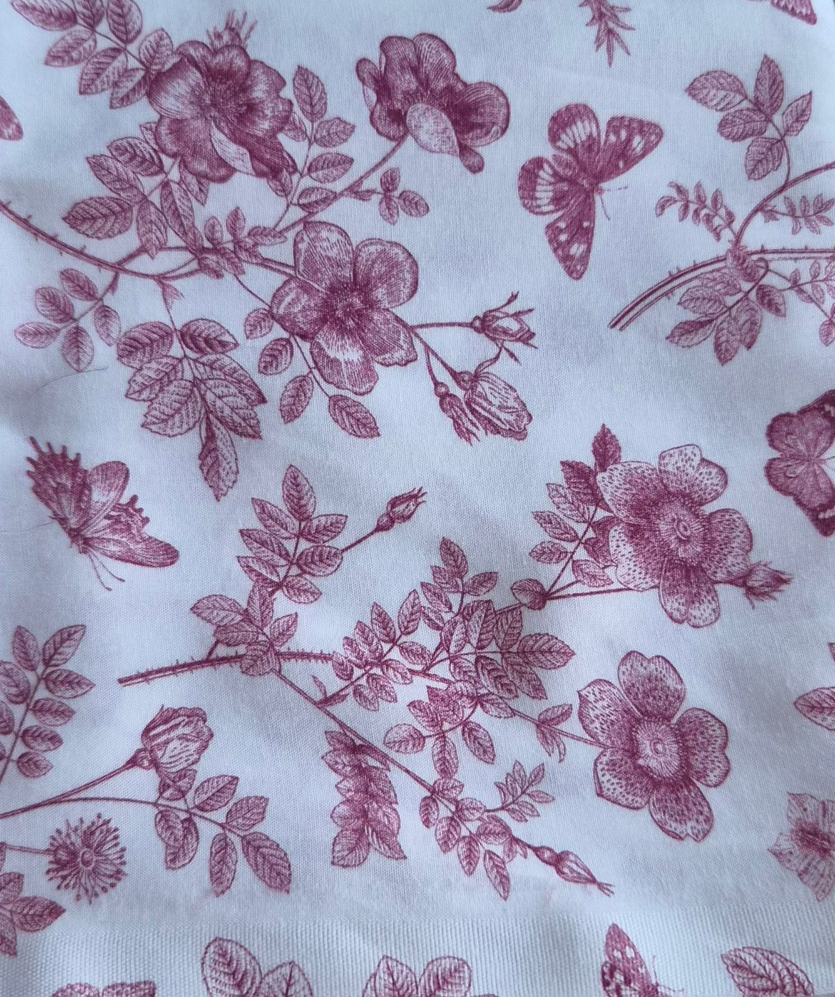 Toile de Jouy rose