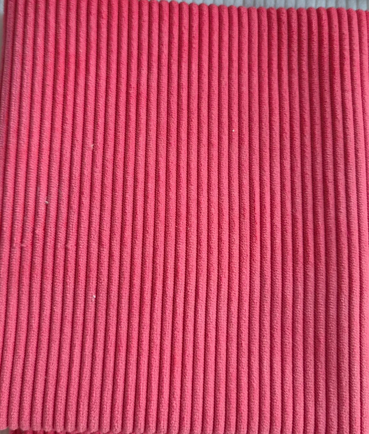 Velours côtelé corail
